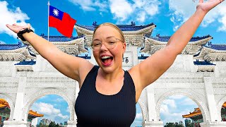 First Impressions of Taiwan!! Taipei is SO GOOD!! 🇹🇼