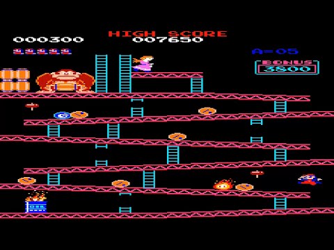 CRAZY BARRELS DONKEY KONG HBMAME HB MAME HACK BOOTLEG ARCADES MACHINES MAMEUI HOMEBREW HOME BREW UI