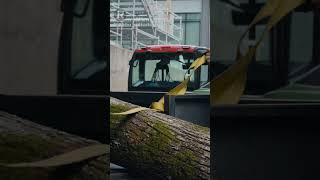 touchdown log has arrived on-site, the chainsaws are ready to get roaring this season
