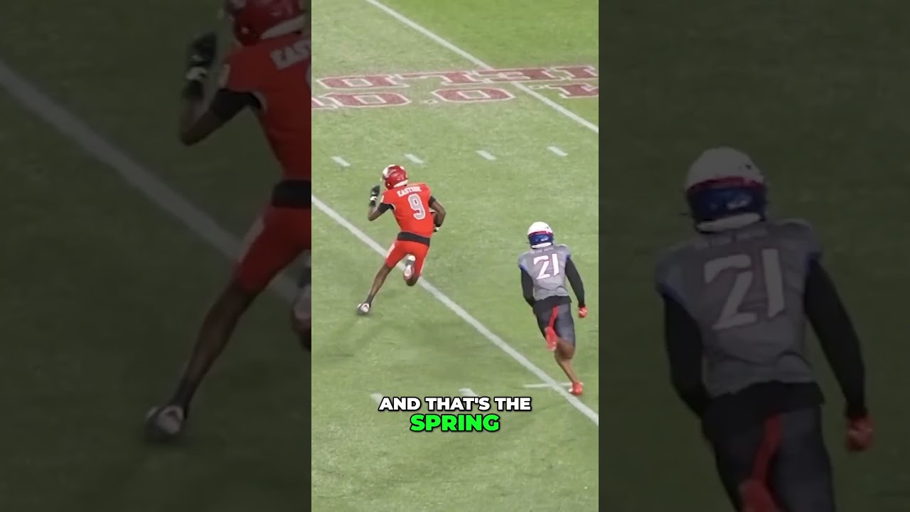 Kaleb Maryland Hits Aubrey Johnson For a North Shore Touchdown