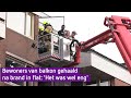 'Ik wilde van drie hoog naar beneden springen', bewoners door flatbrand volledig in paniek