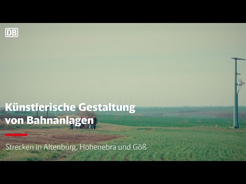 Künstlerische Gestaltung von Bahnanlagen
