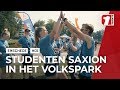 Nieuwe Saxion-studenten vermaken zich in Volkspark