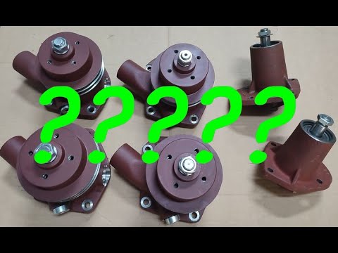 Odc.10 Pokazuje i objaśniam. Pompa wody skąd różnice ursus 385 904 1014 1204 1634 zetor 12145  16145