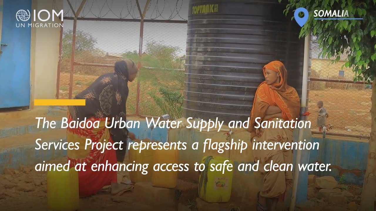 Access to clean water and sanitation for the displaced communities in Baidoa