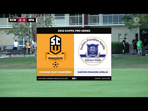 2023 Kappa Pro Series R1 Highlights - Sunshine Coast Wanderers v Surfers Paradise (0-1)