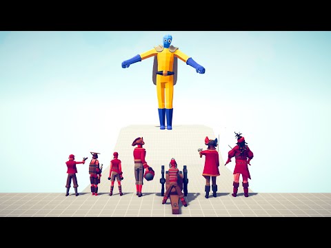 ONE PUNCH MAN vs EVERY FACTION - Totally Accurate Battle Simulator TABS