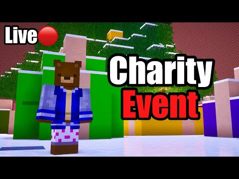 Minecrafters for Charity LIVE with Junior - Blue Bricks Madness!