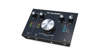 Video thumbnail for M-Audio M-Track 2x2M First Look by Quality Pro Reviews