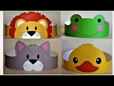 Аппликация Рукоделие для детей Детские маски