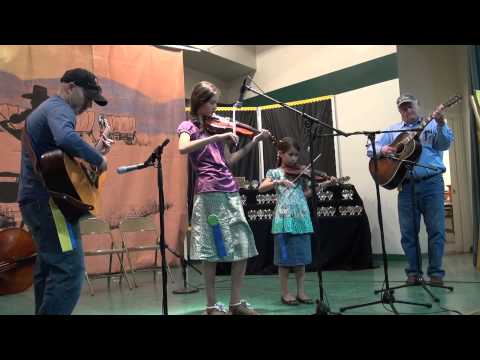 2013-10-25 Jr Twin Fiddle Finalists Elizabeth and Monica McDonough - Western Open 2013