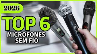 Melhores microfones sem fio 2024 | Os 6 melhores microfones sem fio para igrejas e apresentações.
