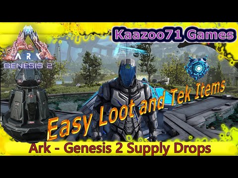 Ark Genesis 2 Easy Loot and Tek Items 💥