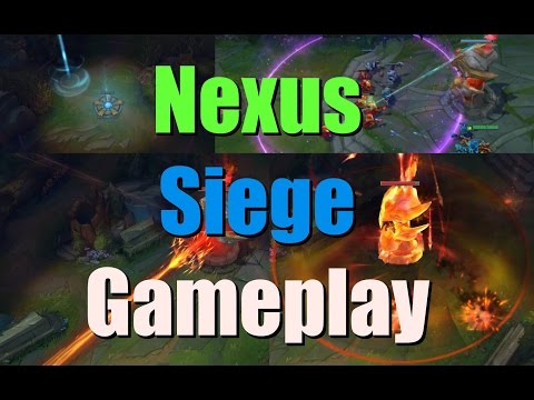 Nexus Siege Gameplay | League of Legends