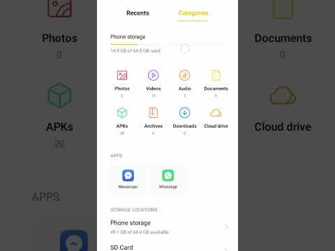Set SD card as default place to store data