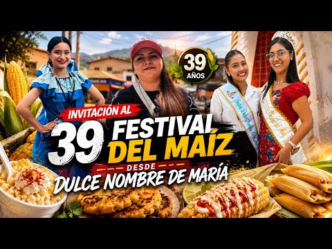 Visitando Dulce Nombre de María para hacer la Invitación al 39 aniversario del festival del maíz.