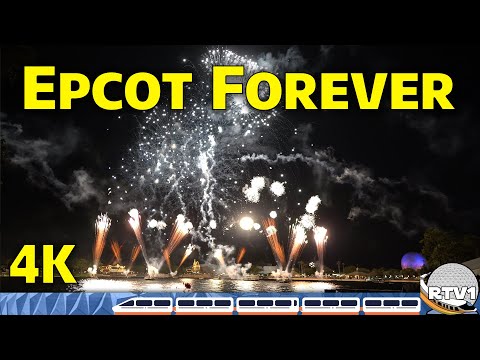 Epcot Forever Fireworks - 4K Full Show - HQ Audio | Walt Disney World