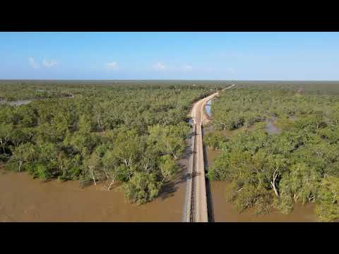 Kimberley floods Willare Bridge 2023 Jan 7