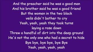 Carrie Underwood ~ Two Black Cadillacs (Lyrics)