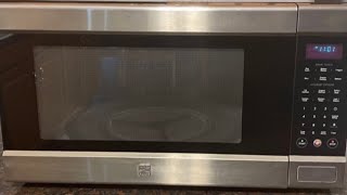 How to turn off beeping sound on Kenmore Elite microwave.