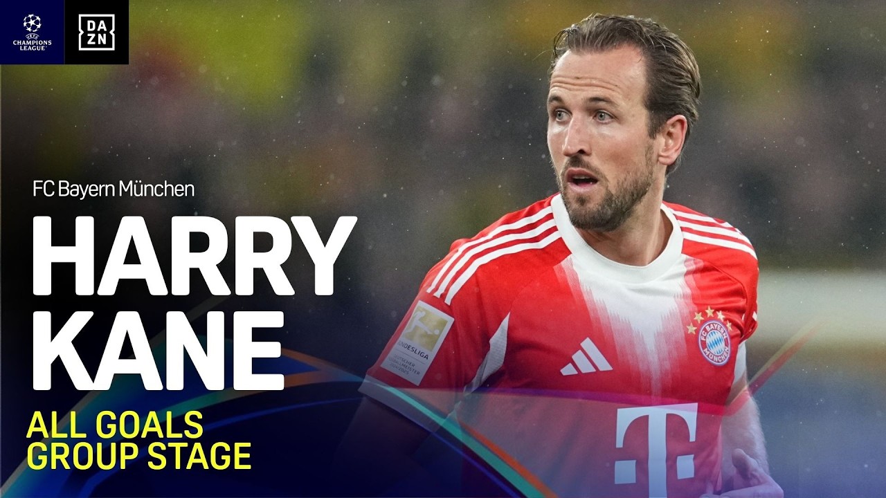 All Goals | Harry Kane | UEFA Champions League Highlights | Group Stage | 2025-2026