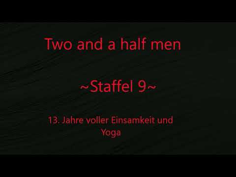 Two and a half men Staffel 9 F 13 - 16,tonspur ,einschlafen,Blackscreen,Audio,sleep