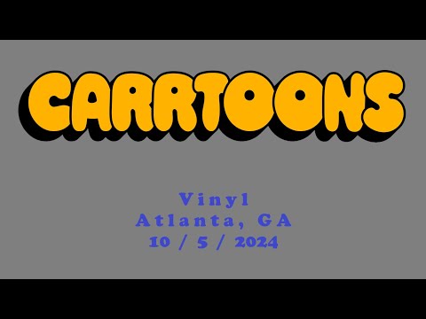 Carrtoons @ Vinyl, Atlanta , GA on 10/5/2024  (Full Live Concert)