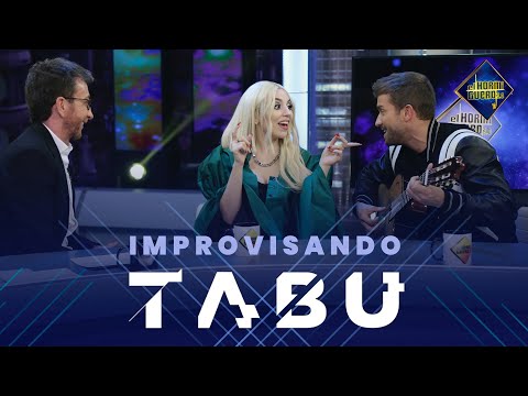 Pablo Alborán y Ava Max improvisan TABU en directo - El Hormiguero