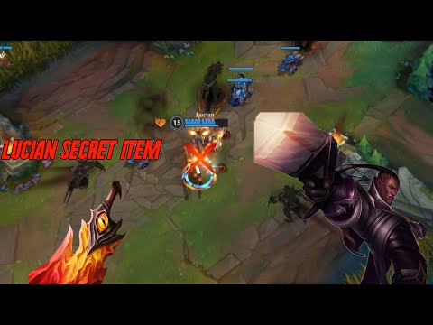 Mid lane Lucian Broken item