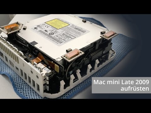 Mac mini Late 2009 aufrüsten - ein Experiment