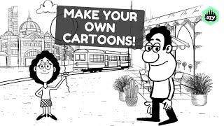 How to Make Your Own Cartoons | Easy Cartooning | Fun Activities For Kids