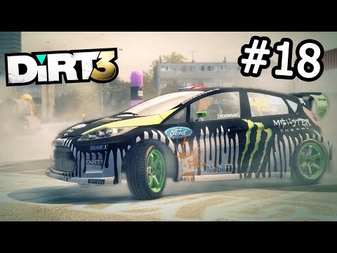 DIRT 3 Spin Tutorial with Ford Fiesta Gymkhana 3 - 75 720 PTS (Part 18)