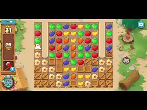 We Bare Bears Match3 Repairs Level 48 - No Boosters