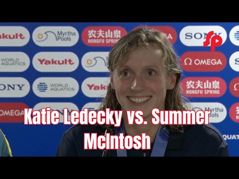 Katie Ledecky Wins 800m Gold at 2025 Worlds | Epic Battle with Summer McIntosh