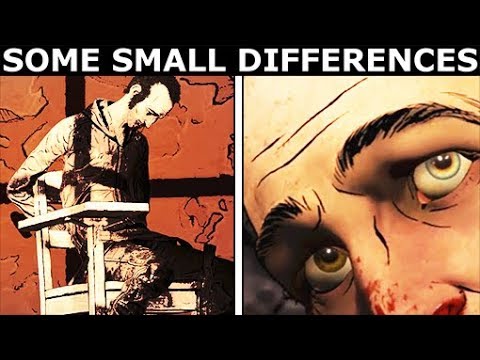 Let Abel Turn Or Show Mercy - Intro Cutscene Difference Check - The Walking Dead Season 4 Ep. 4