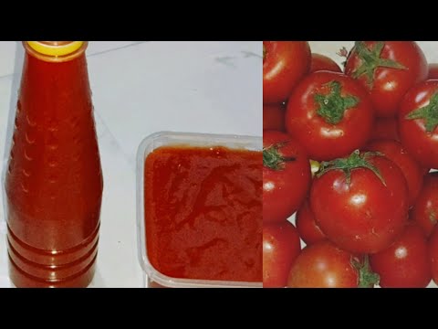 ১বছর সংরক্ষণ পদ্ধতি সহ টমেটো সস রেসিপি|Tomato sauce recipe with year-round preservation method