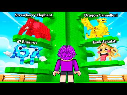ROBLOX GROW BEANSTALK FOR BRAINROTS...