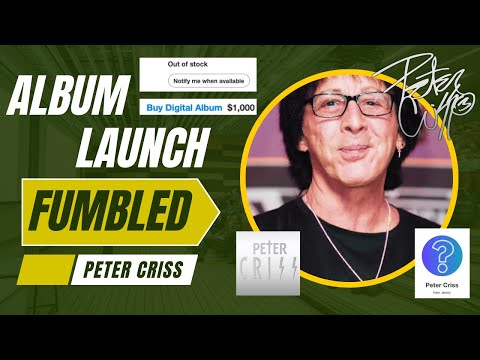 Peter Criss (KISS) Record Label Launch Fail #petercriss