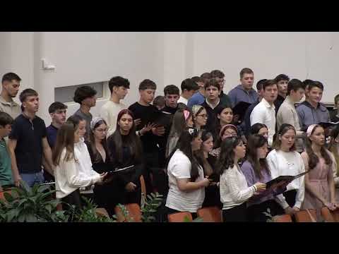 Cor de adolescenți - Te-aştept Isuse privind spre ceruri