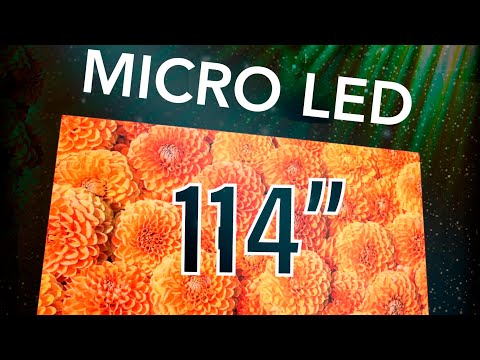 Enormous 114” Samsung Micro LED TV CEDIA Show 2023!