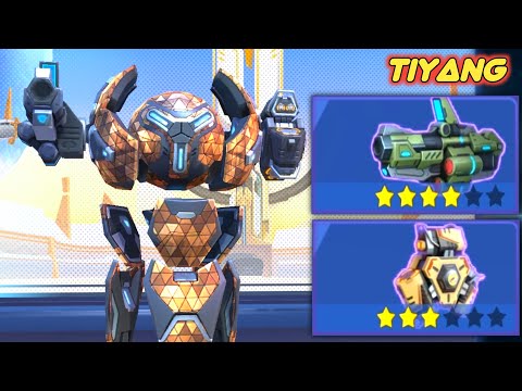 Surge Hybrid Combo Gameplay With Cryo Launcher and Nade Launcher - Mech Arena