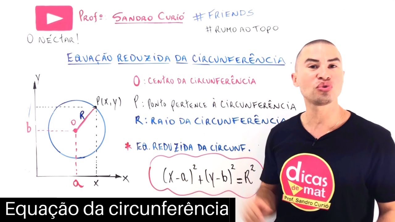 Rápido e Fácil | EQUAÇÃO REDUZIDA DA CIRCUNFERÊNCIA
