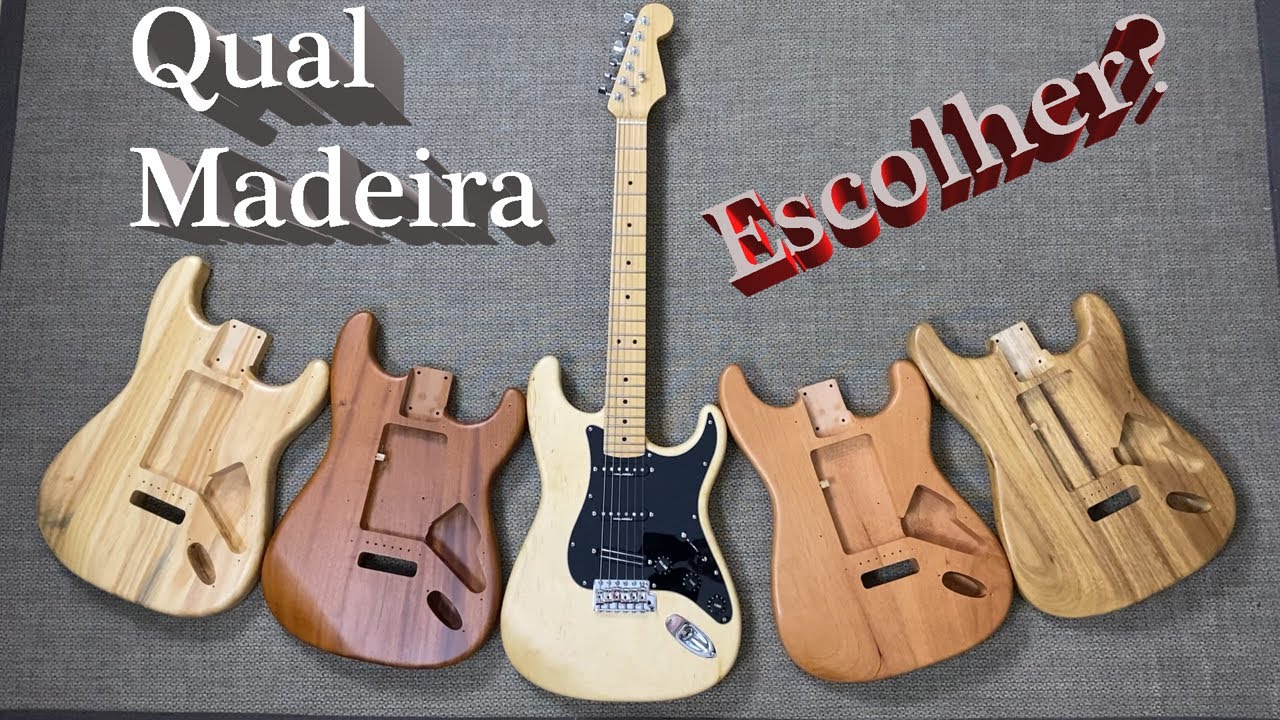 Comparando os timbres da madeira numa strato - ENGLISH SUBTITLES