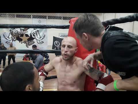 Adriano Machado (Rasthai) vs Marcos Fogaça   (Fogaça Thai) 61kg - Klin Combat 08/06/19