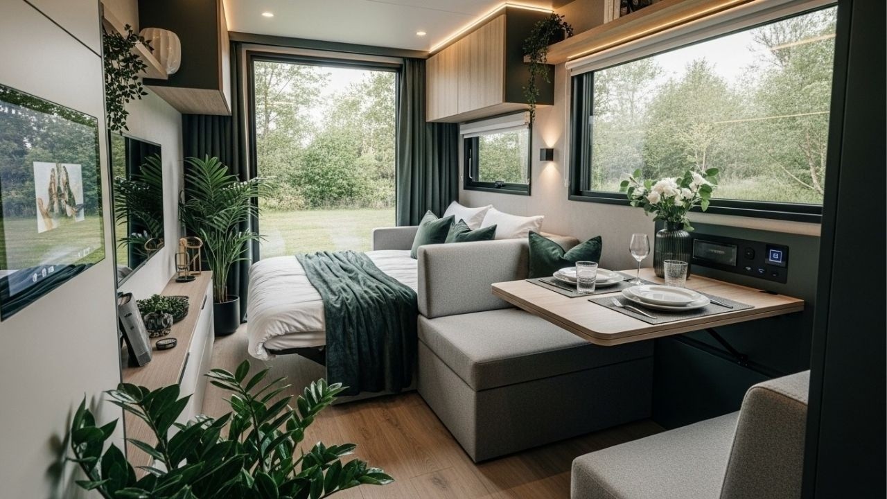 The Future of Living: Ultra-Tiny Green Homes with Luxury Interiors