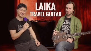 Video thumbnail for Обзор тревел-гитары Laika Double Cut by Гитарошная