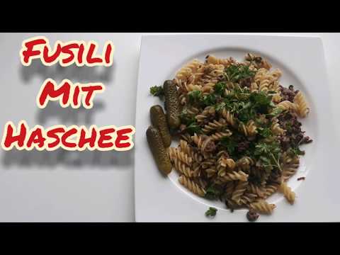 #Fusilli Mit Haschee# Einfach lecker kochen!  Rezept mit Axel Chef
