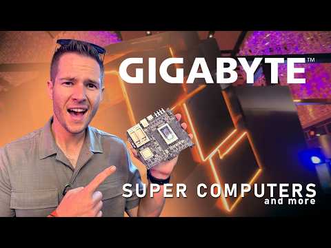 Computex 2025 Gigabyte booth Tour