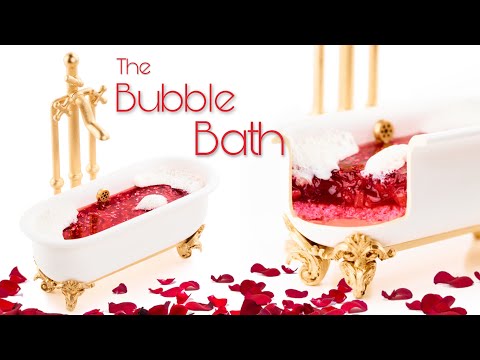 Enjoy a Bubble Bath Cake in the Bubble Bath