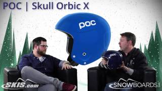 2017 POC Skull Orbic X and Orbic Comp Helmet Overview by SkisDOTcom and SnowboardsDOTcom
